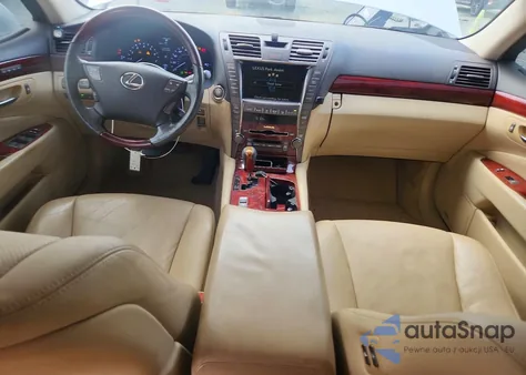 2008 Lexus Ls 460 from USA, damaged, VIN JTHBL46F885079904